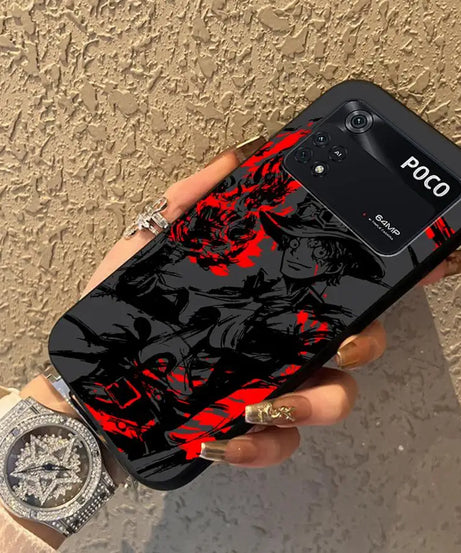 O-neS P-ieceS Cool Case for Xiaomi Poco F8 X3 X4 X5 X7 Pro F3 C50 C71 C61 M3 M4 M7 Pro C75 F1 M5 Black Soft Phone Cover