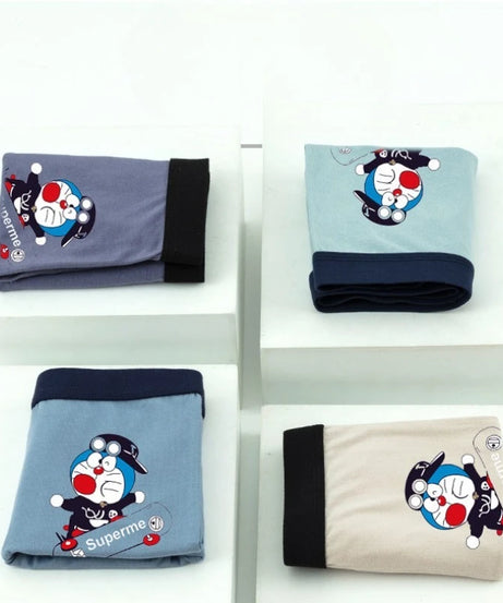 Doraemon Cartoon Boxer Shorts – Cute & Comfy Breathable Underwear
