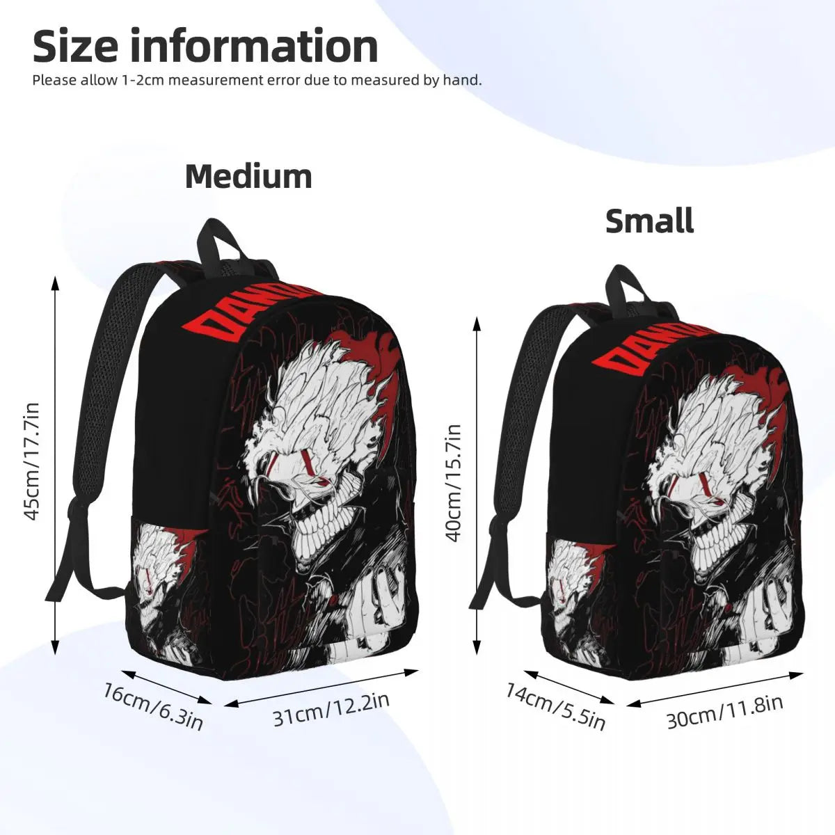 Anime Dandadan Okarun Manga Cool Backpack Sports Student Business Takakura Ken Daypack for Men Women Laptop Shoulder Bag