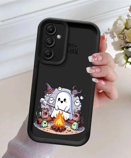 Case for Samsung A54 A52 A14 A53 A12 A13 A23 A71 A34 A51 A13 A33 A15 A32 A22 A55 A24 Phone Case Happy Halloween Ghost