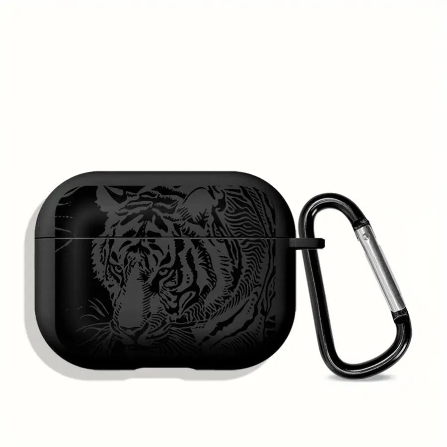 Hollow Tiger Dragon Case For Airpods Pro2 1 Pro 2 Pro3 4 3 Earphone Cases Cover