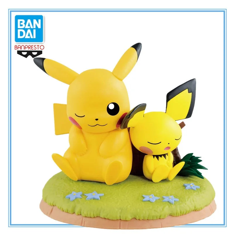 BANDAI Banpresto Pokémon Journeys Pikachu Figure – 11cm PVC Collectible Toy