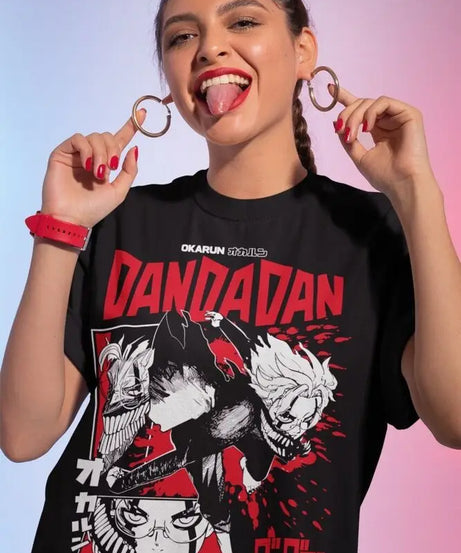 Dandadan T-Shirt Seiko Ayase T-shirt Cosplay Momo Anime Gift Exclusive Shirt