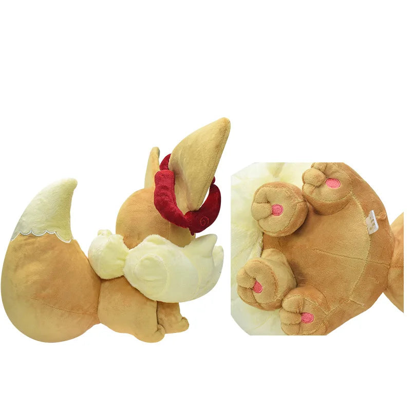 35cm Cute Pokemon standing posture Super Mega Eevee Plush Doll Pillow Decoration Birthday Gift Toy