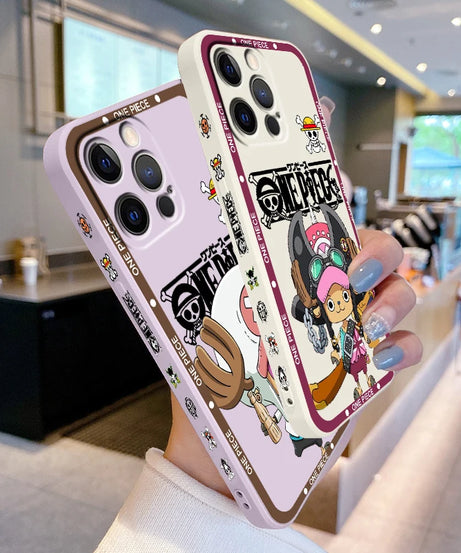 One Piece Chopper Liquid Rope Case for iPhone 15/14/13/12/11/XS/XR