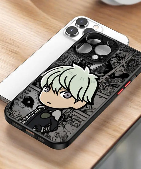 Kaiju No. 8 Anime Phone Case – Soft Cover for iPhone 7–16 Pro Max & SE