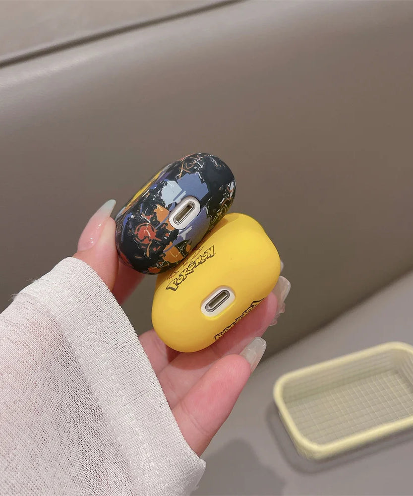 Anime Pokemon Cute Pikachu Earphone Case for Airpods 2 pro pro2 3rd 4 Cartoon Wireless Bluetooth Headphone Protective Cover