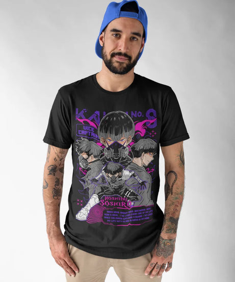 Kaiju No. 8 Unisex Graphic T-Shirt – Anime Fan Cotton Tee All Sizes