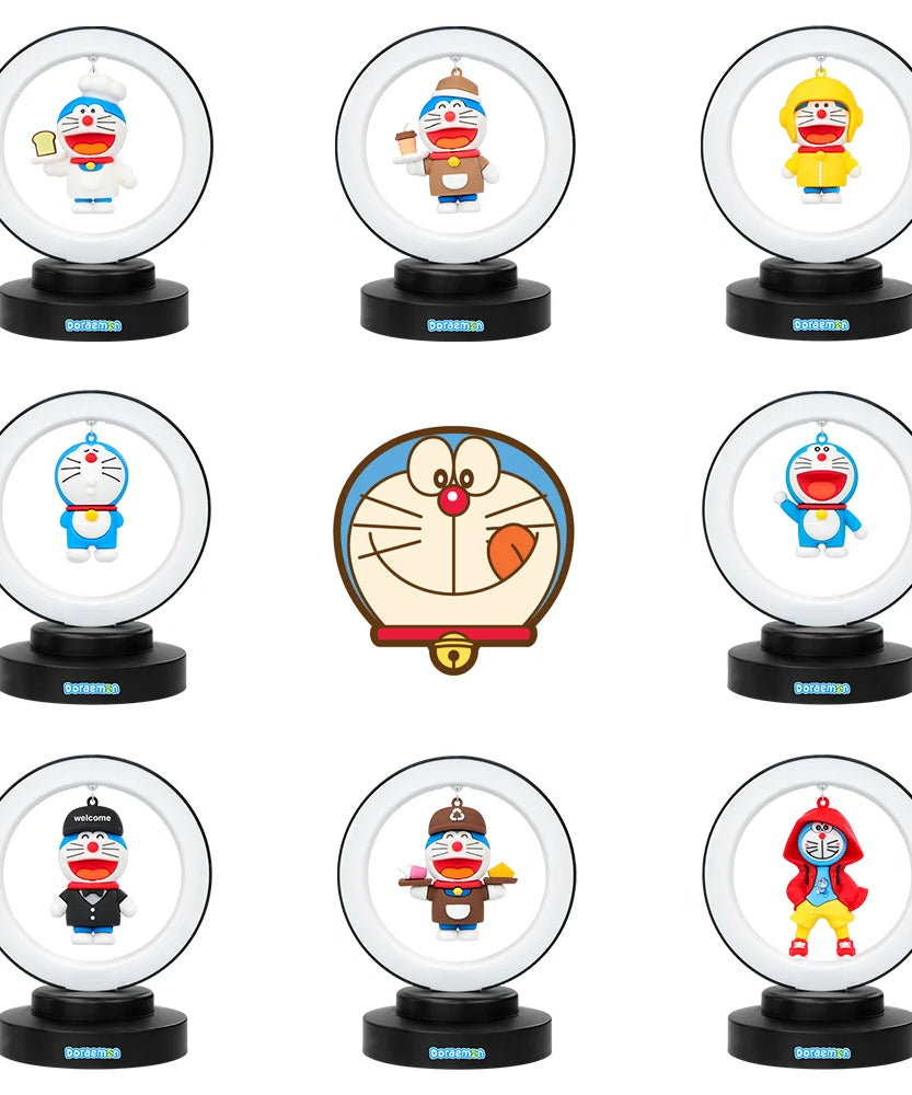 Doraemon LED Night Light – RGB Color Lamp for Kids' Bedroom & Gifts