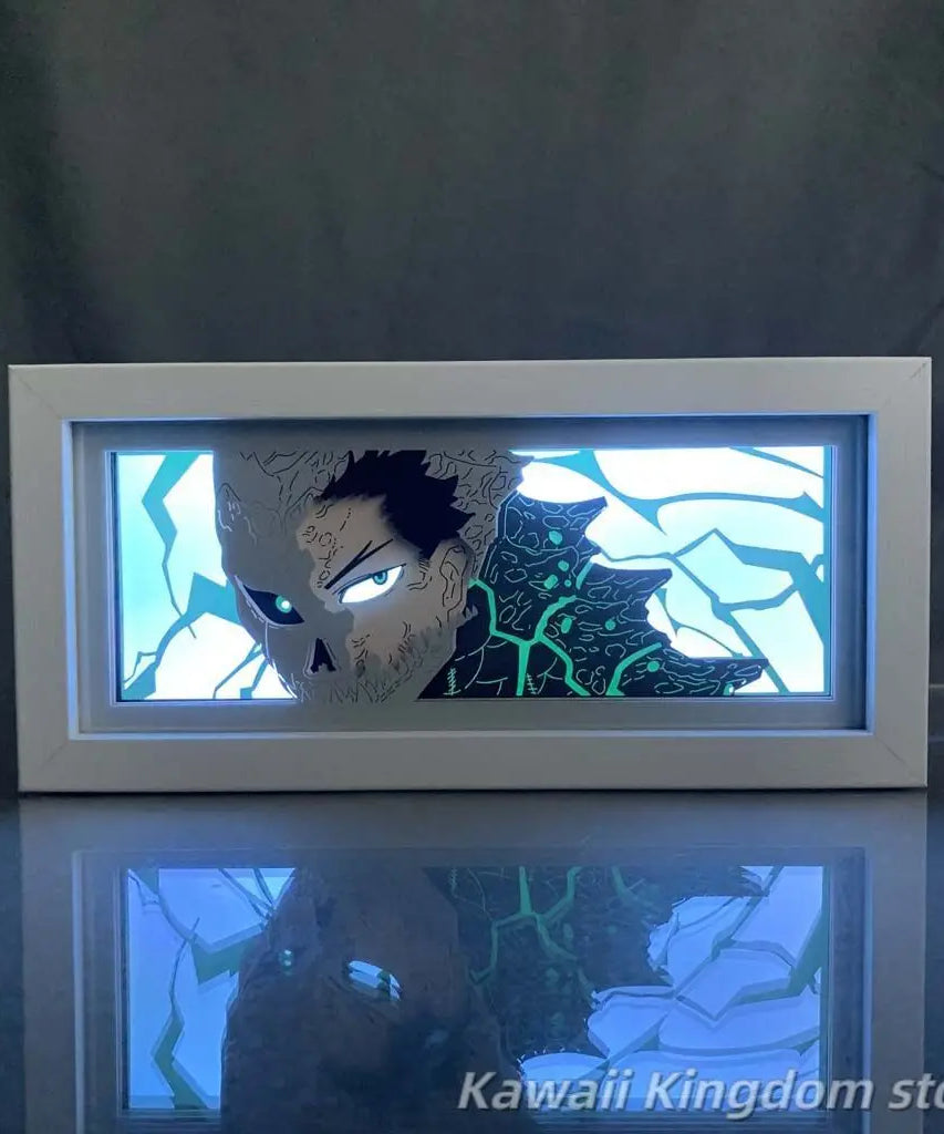 Kaiju No. 8 3D Paper Carving Night Light – Anime Decorative Lamp & Gift