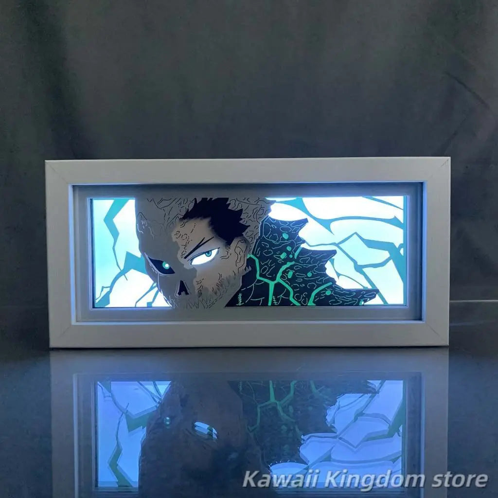 Kaiju No. 8 3D Paper Carving Night Light – Anime Decorative Lamp & Gift