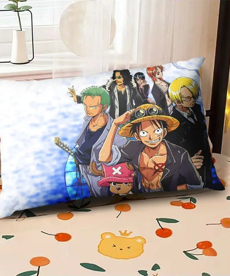 New One Piece Luffy Nami Zoro Chopper anime cushion pillow set pillow student nap pillow creative bedding holiday gift