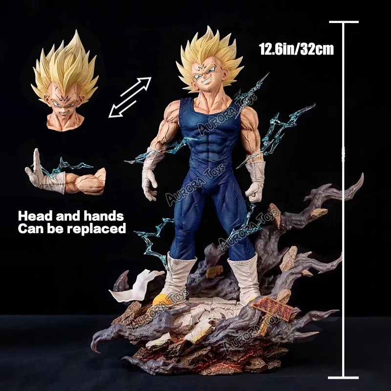 Dragon Ball Z Majin Vegeta PVC Action Figure — 32cm Statue 8