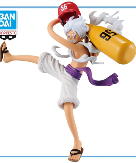 One Piece BRC Monkey D. Luffy Gear 5 II Baseball Battle Record Collection Anime Figure PVC Model Toys