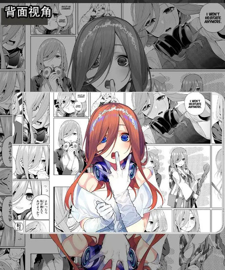 The Quintessential Quintuplets Nakano Miku Quicksand Mahjong Acrylic Brick Hanging Stand Holiday Gifts