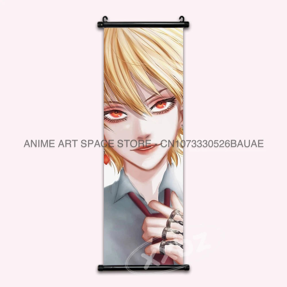 Hunter x Hunter Scroll Poster – Classic Anime Wall Art Canvas Decoration