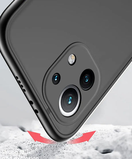 Blue Lock Frosted Anime Case – Cool Translucent Back Cover for Xiaomi Mi Series