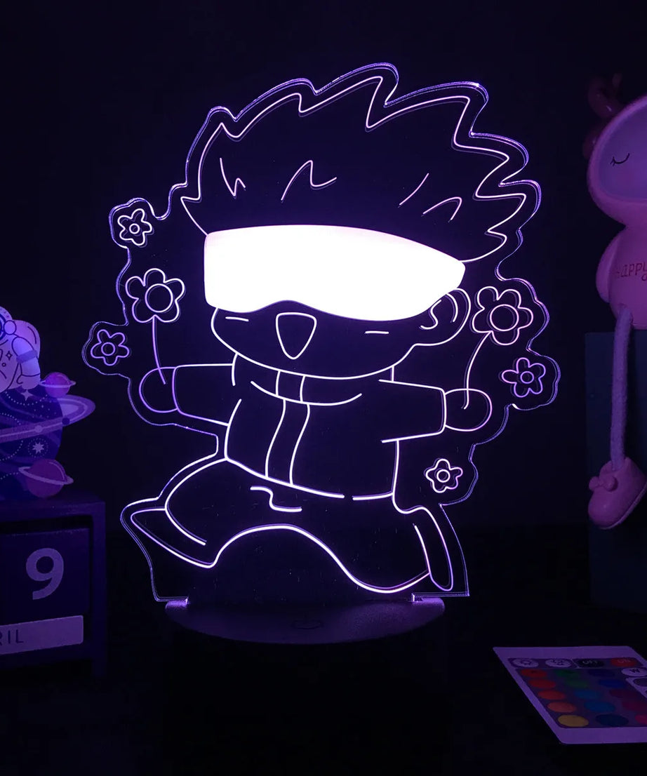 Anime Lamp Satoru Gojo Jujutsu Kaisen Led Night Light for Birthday Gift Jujutsu Kaisen Nightlight Satoru Gojo Lamp Drop Shipping