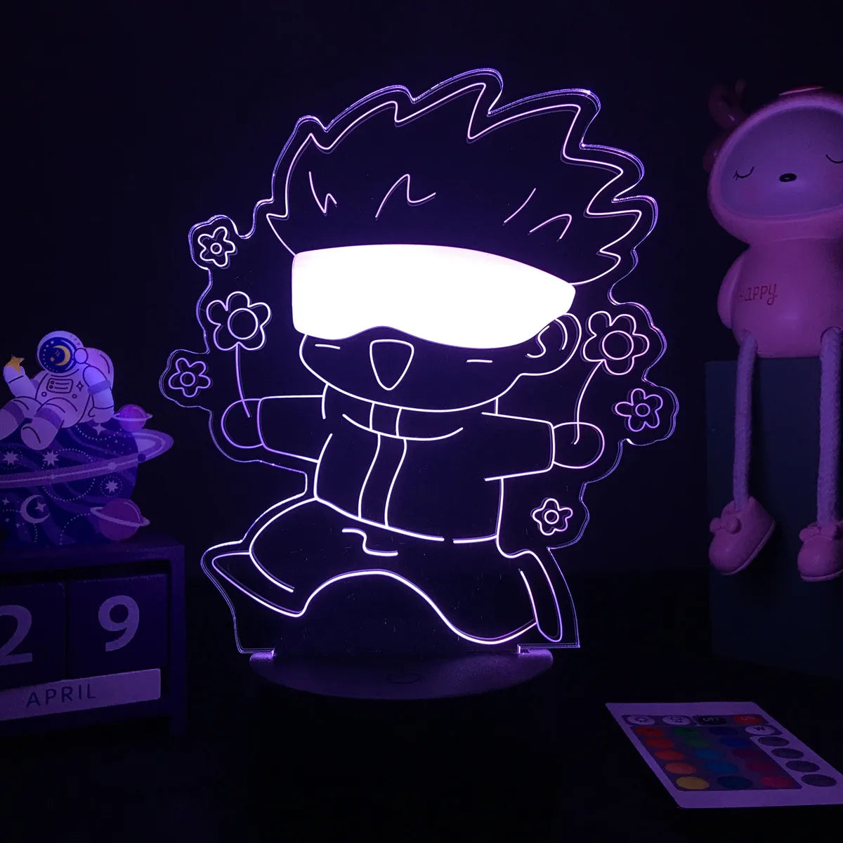 Anime Lamp Satoru Gojo Jujutsu Kaisen Led Night Light for Birthday Gift Jujutsu Kaisen Nightlight Satoru Gojo Lamp Drop Shipping