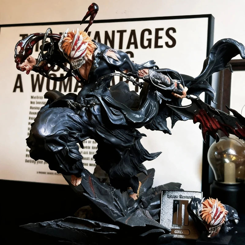 Bleach Ichigo (Half-Hollow) Light-Up PVC Figure — 22cm Statue 6