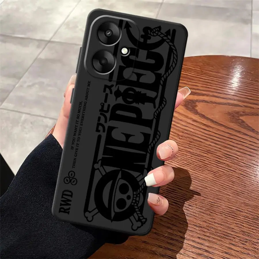 Case for Xiaomi Redmi 12 A5 9A 9C K60 9T 13C K40 K50 Gaming 10 A1 A2 Plus 12C Soft Back Phone Cover Cool Anime Characters