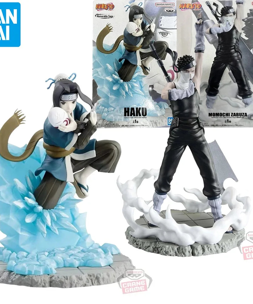 Naruto Memorable Saga Figure – Haku & Zabuza by Banpresto (Original Boxed)