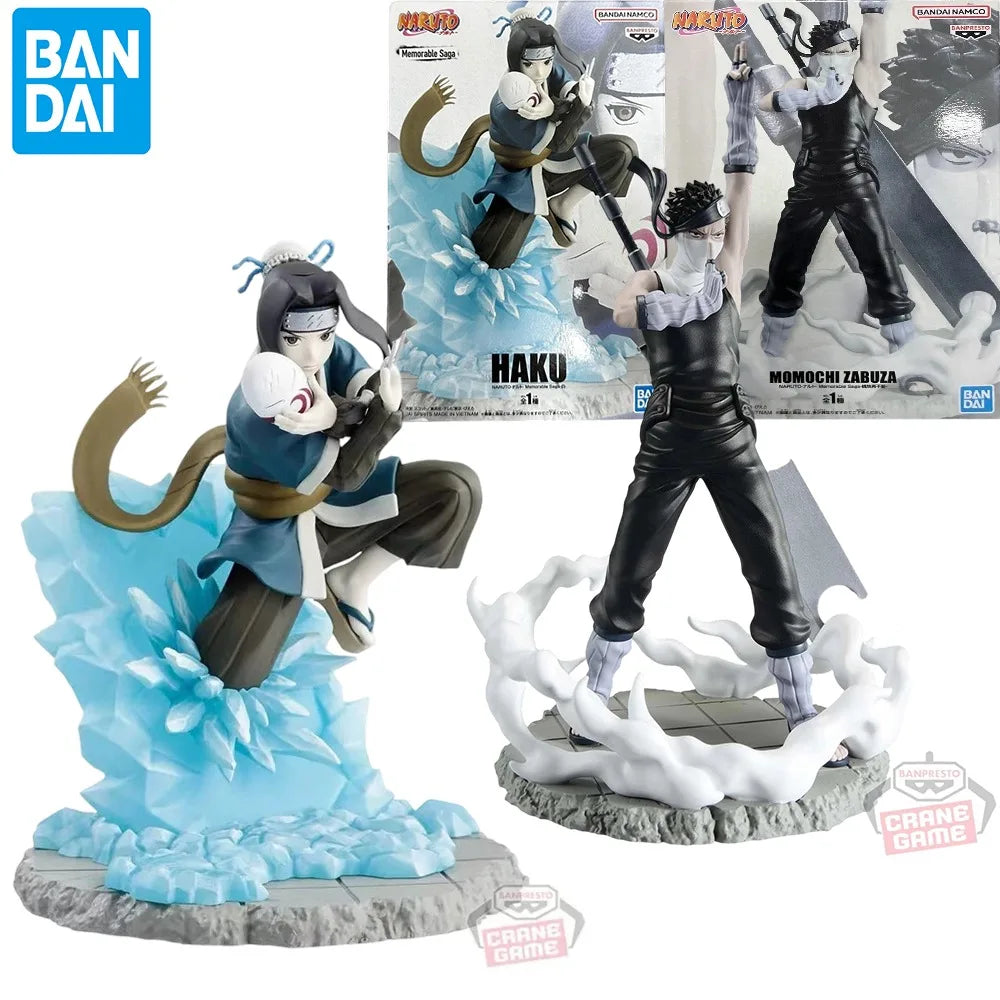 Naruto Memorable Saga Figure – Haku & Zabuza by Banpresto (Original Boxed)