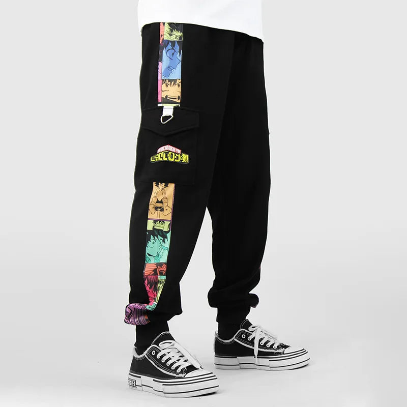 My Hero Academia New Fashion Printing Casual Pants Sweatpants Running Sporting Clothing  Winter Cargo pants