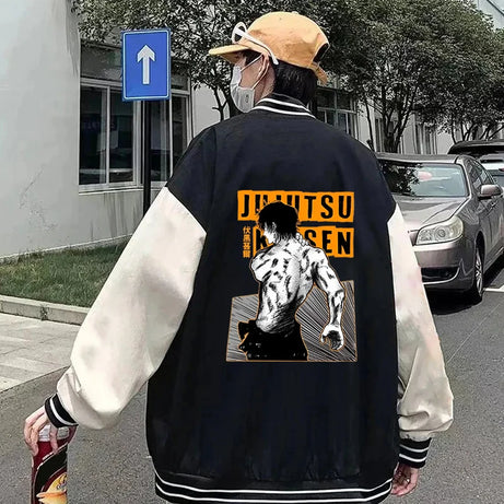 Jujutsu Kaisen Fushiguro Toji Baseball Jacket