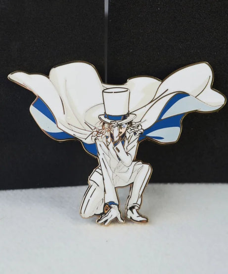 Conan Kuroba Kaito Enamel Pins Anime Metal Brooches Lapel Badges Backpack Decoration Hat Jewelry Badges Accessories for Boy Girl