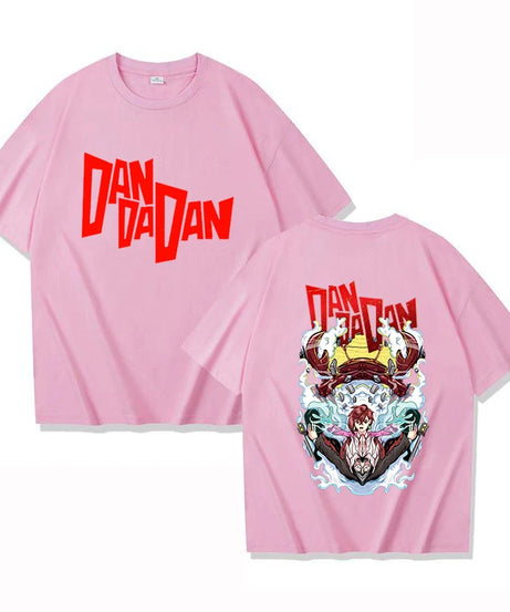 New Hot Anime Dandadan Ayase Momo Printing T-shirts Fashion Women Men Summer Tee Shirt Unisex Casual Short Sleeve Round Neck Top