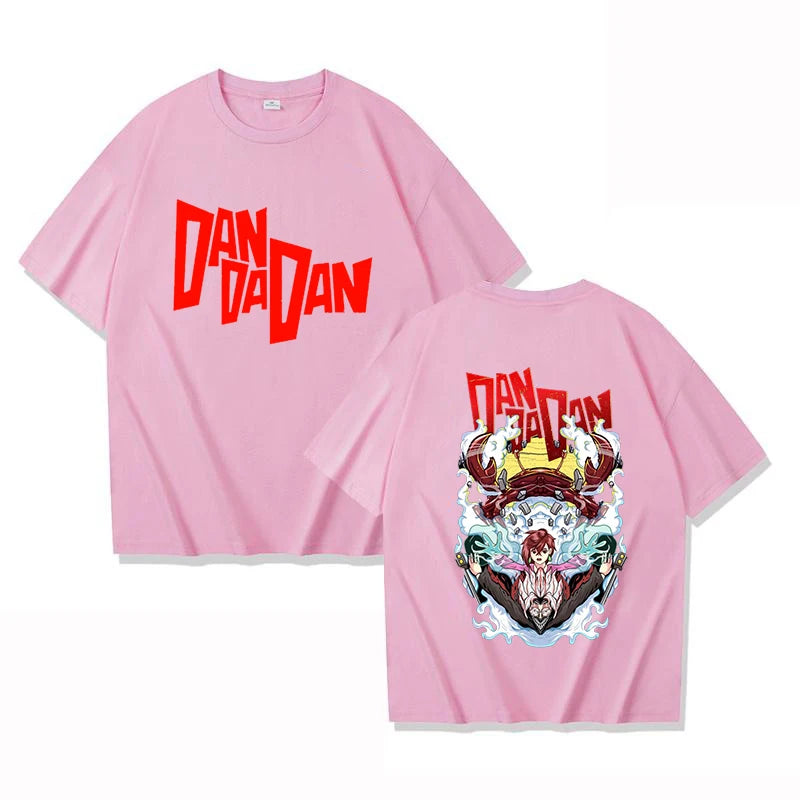 New Hot Anime Dandadan Ayase Momo Printing T-shirts Fashion Women Men Summer Tee Shirt Unisex Casual Short Sleeve Round Neck Top