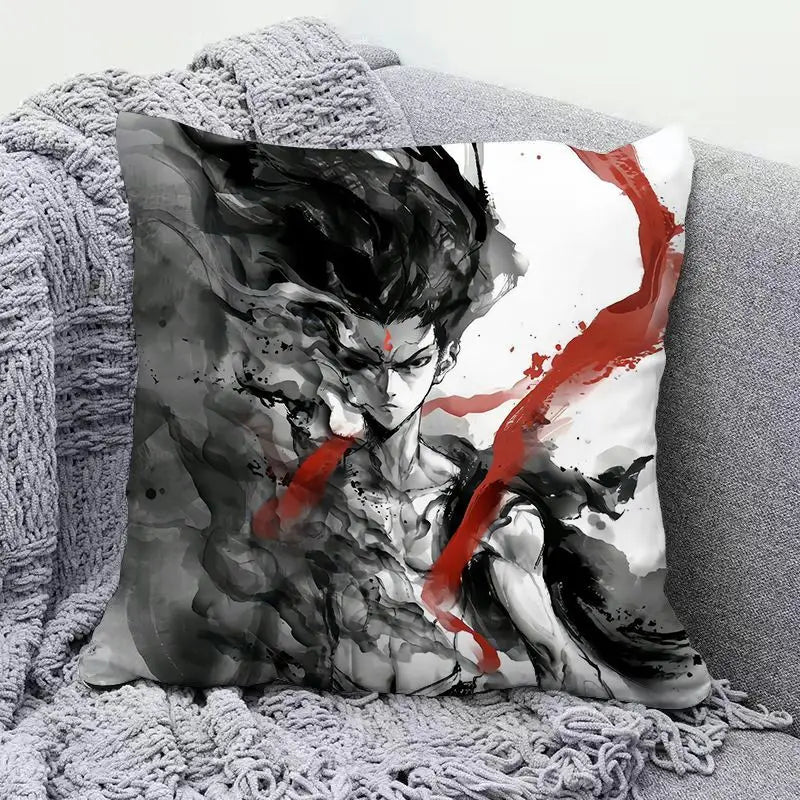 Ne Zha anime peripherals pillows cute personality creative fashion living room sofa bedroom cushions holiday gift