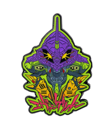 Animation peripheral accessories pendant Neon Genesis Evangelion brooch Unit 1 EVA01 badge ins jewelry pin refrigerator magnet