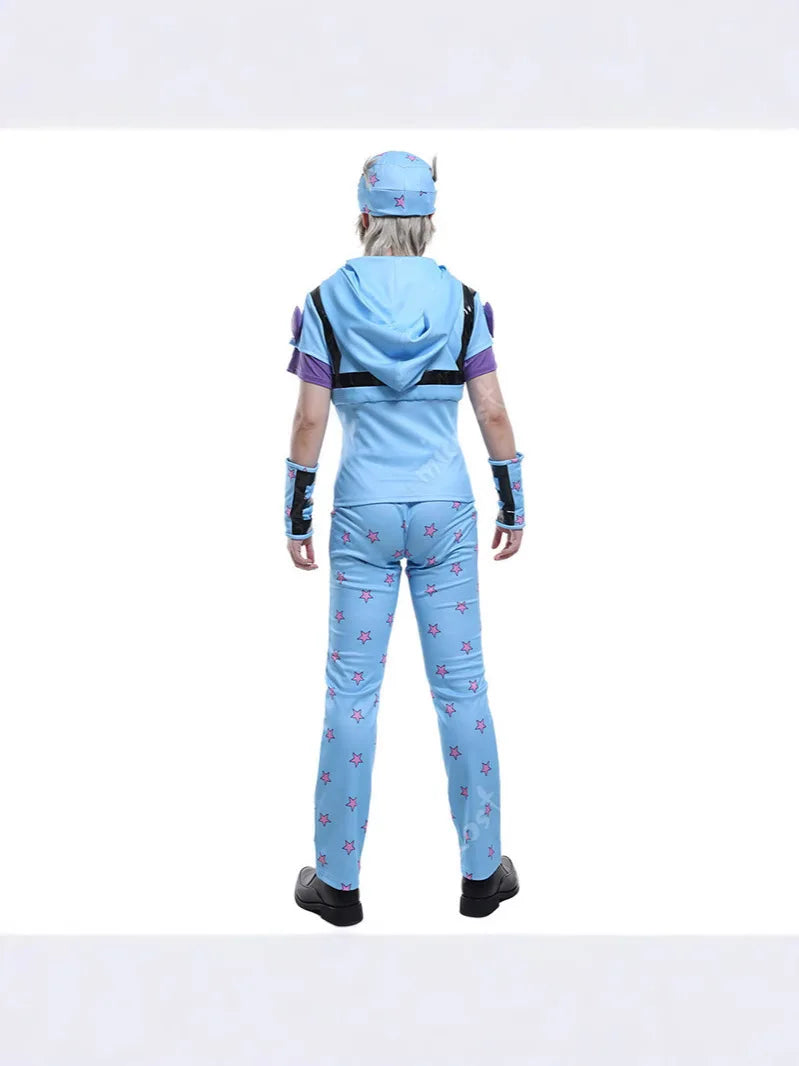 JoJo's Bizarre Adventure Johnny Joestar Cosplay Costume – Part 7 Steel Ball Run Outfit 3