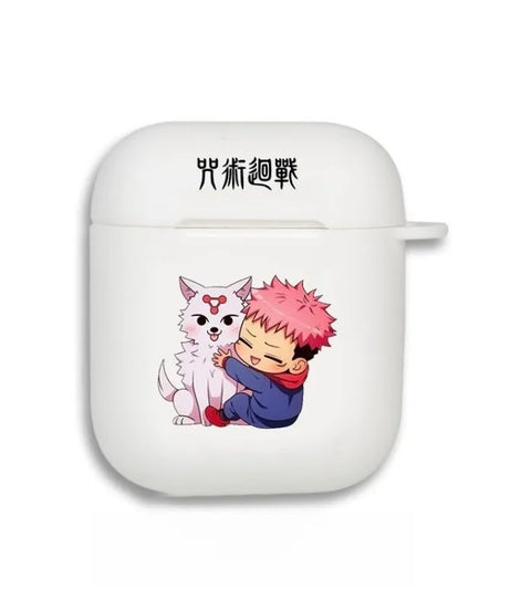 Anime Cute Gojo Satoru Earphone Case for AirPods 1 2 3 Pro Pro2 4 J-Jujutsu Kaisen Wireless Bluetooth Headset Clear Soft Cover