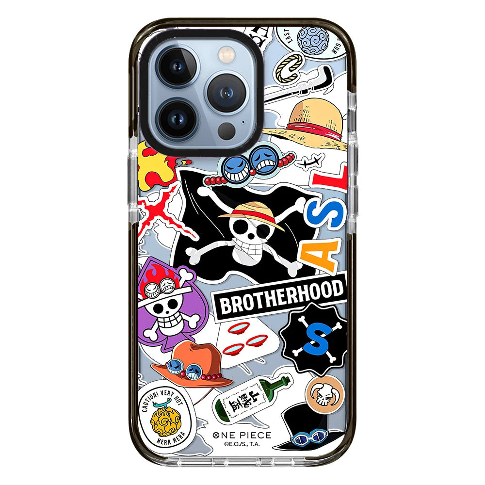 One Pieces Brand Case for iPhone 15 14 13 12 11 16 17 Pro Max plus Luffy Zoro Soft Silica gel Phone Cover