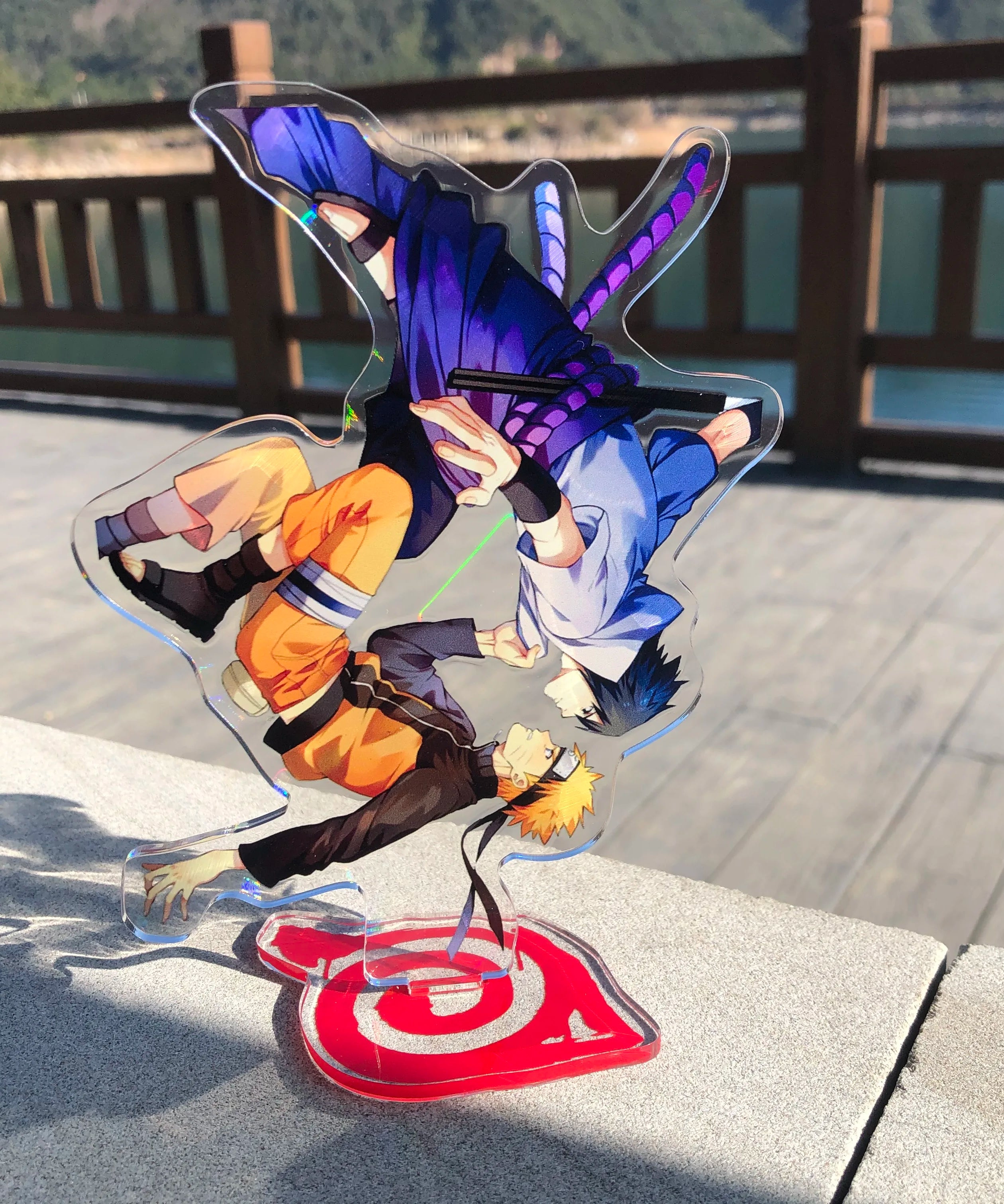 Anime Acrylic Stand Character Model Board Table Decoration Key Chain Kakashi Itachi Sasuke Lady Gift Jewelry Accessories