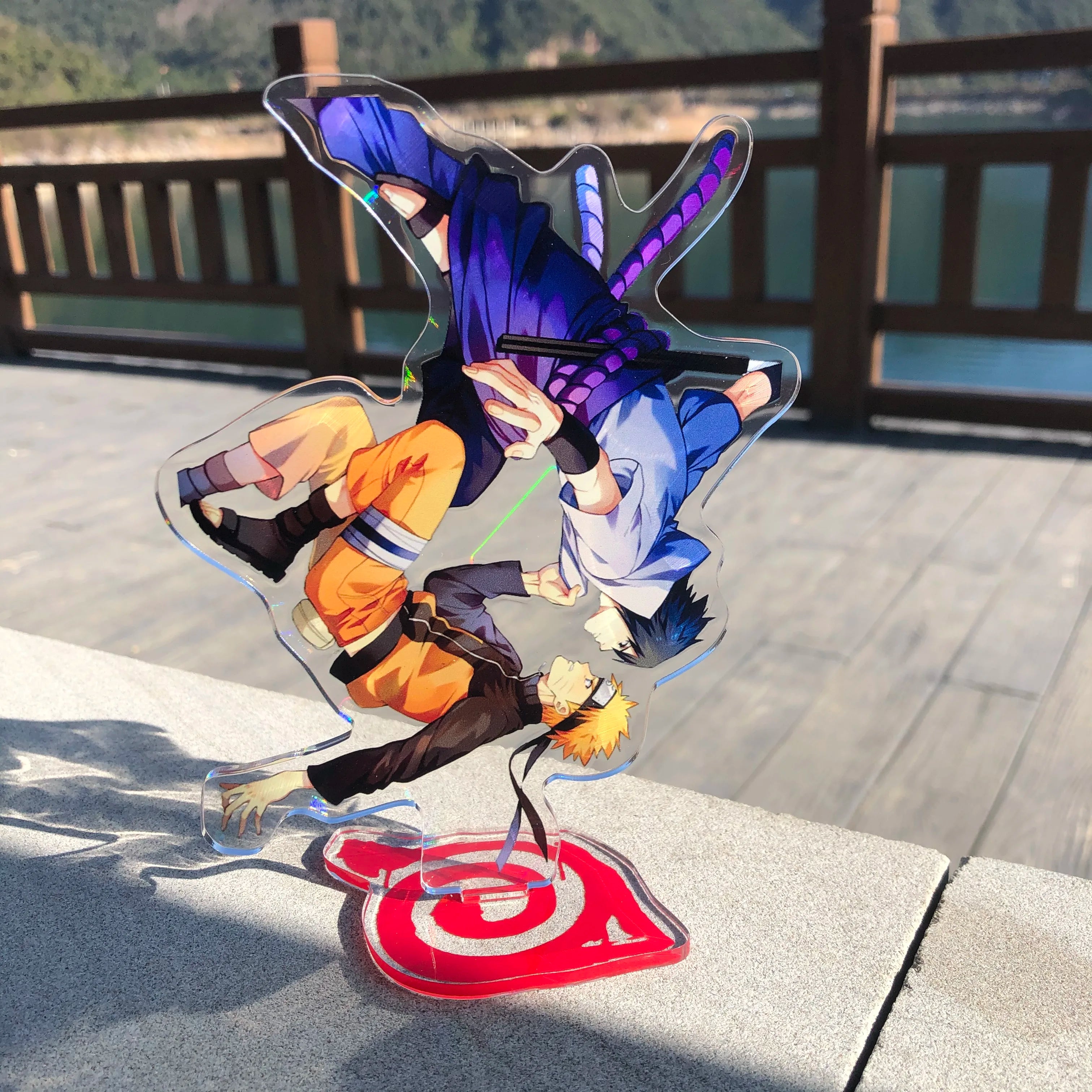 Anime Acrylic Stand Character Model Board Table Decoration Key Chain Kakashi Itachi Sasuke Lady Gift Jewelry Accessories