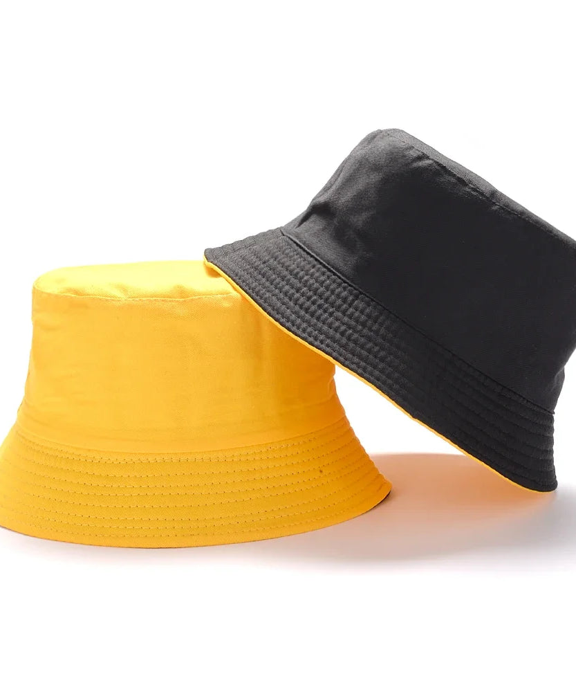 Summer Duck Reversible Bucket Hat for Women Travel Fisherman Hat Sad Boys Bob Fishing Cap Girl Outdoor Panama Beach Sun Hat