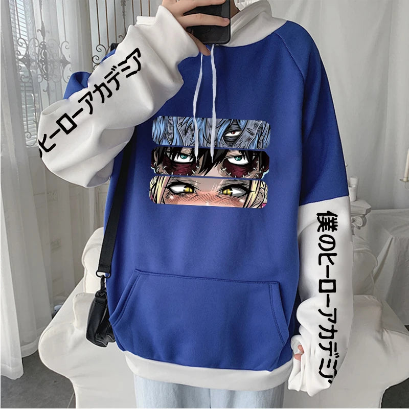 My Hero Academia League of Villains Eye Graphic Hoodie Harajuku Streetwear 5