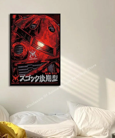 Gundam Mech Esports Room Decorative Poster