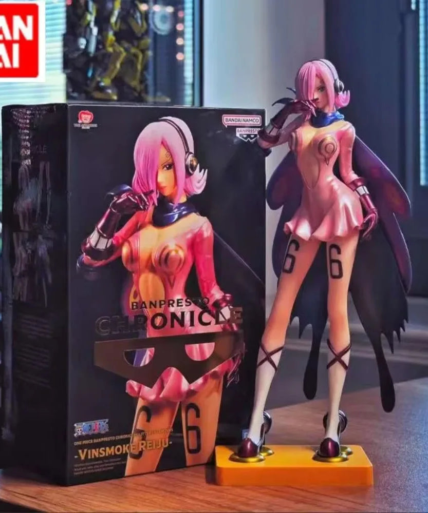 One Piece Peripheral Chronicle G&G Vinsmoke Reiju Anime Pvc Figure Model Genuine Doll Toy Kid Gift