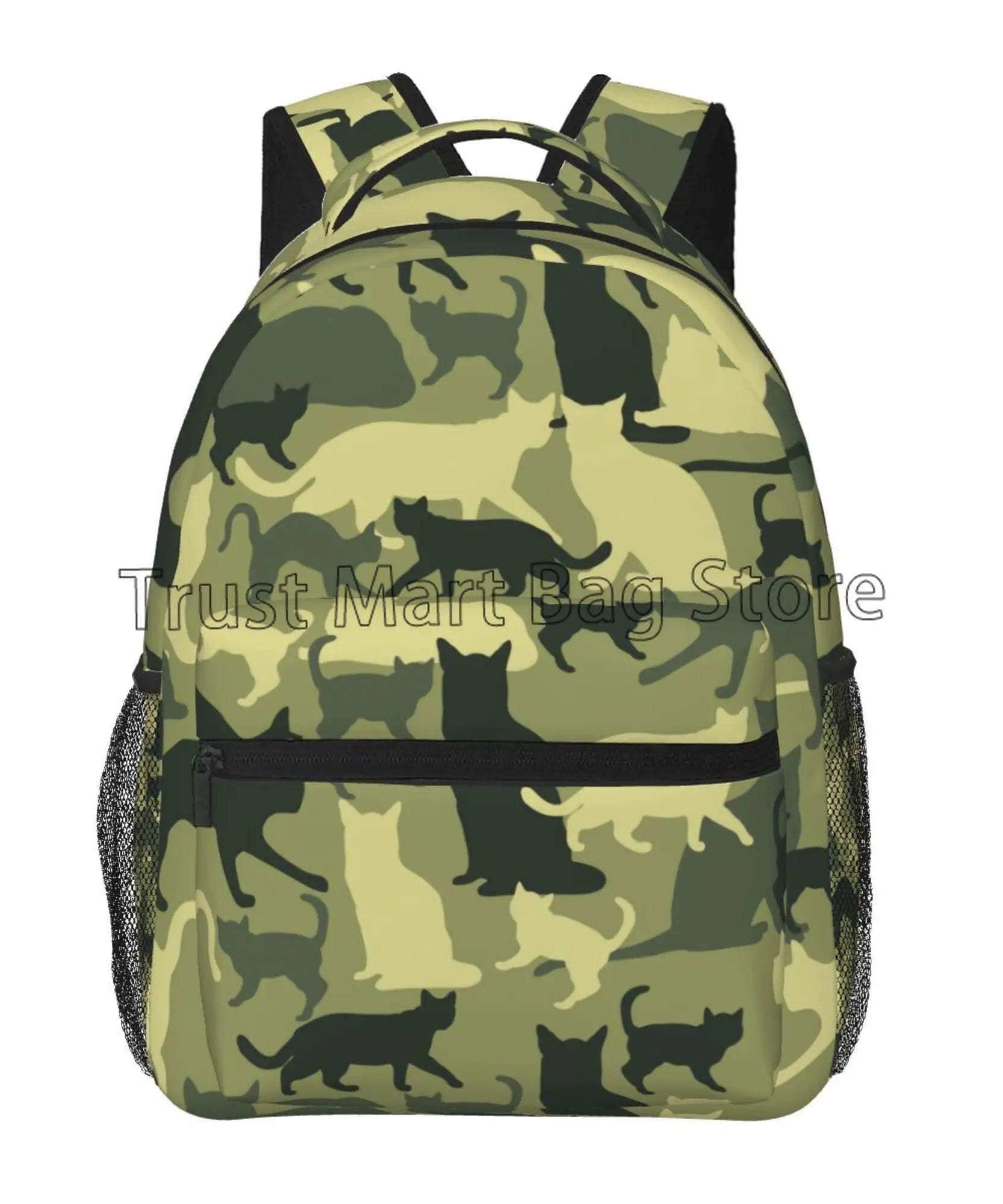 Anime Neko Atsume Women Backpack Mochila for Girls Boys Travel Rucksack Cute Cat Printing Shoulder Bag for Teenages