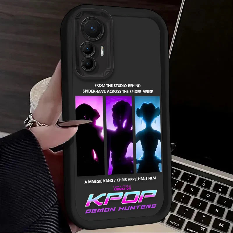 D-demon H-Hunters K-Kpop Case For Xiaomi Poco X7 X6 X5 X3 NFC F7 F6 F5 F3 M7 M6 Pro 4G 5G Mi 12 11 Lite NE 5G 12T 11T 14T Pro