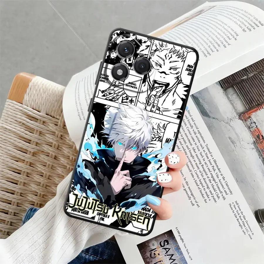 Soft Back Phone Cover Case for Honor X8 X9 X7 X7a X9c X9a 90 Lite 8X 70 Anime  J-Jujutsu K-Kaisen