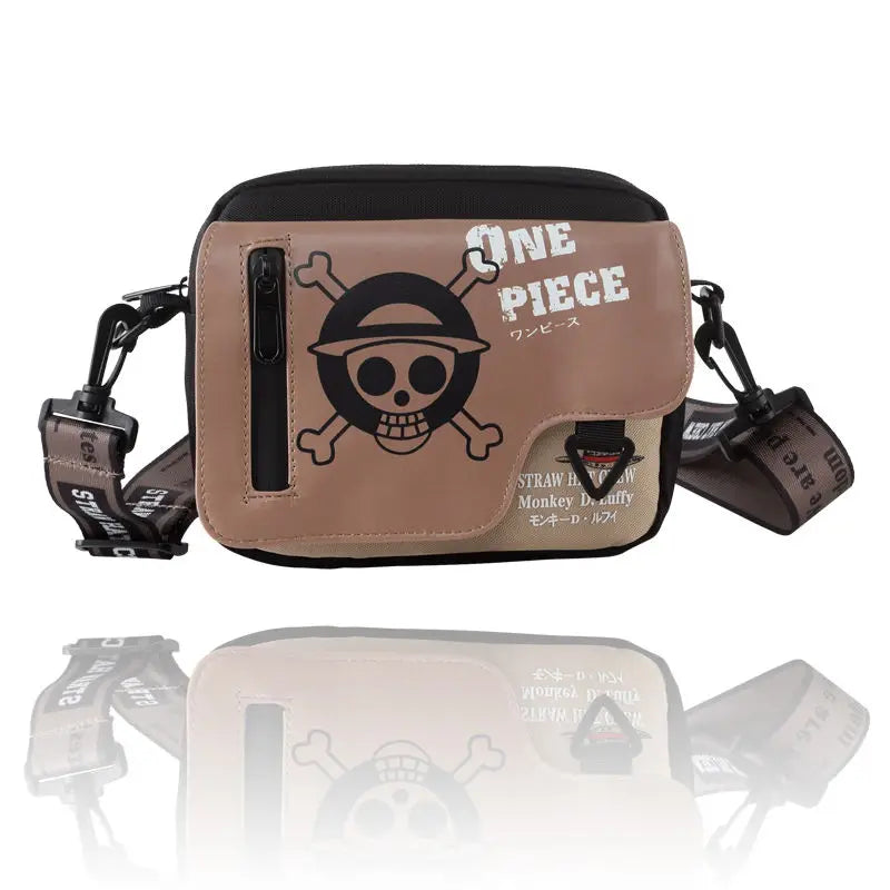 One Piece Anime Shoulder Crossbody Bag Ghost Slayer Blade You Bean Free Wings Naruto Oxford Cloth Casual Bag
