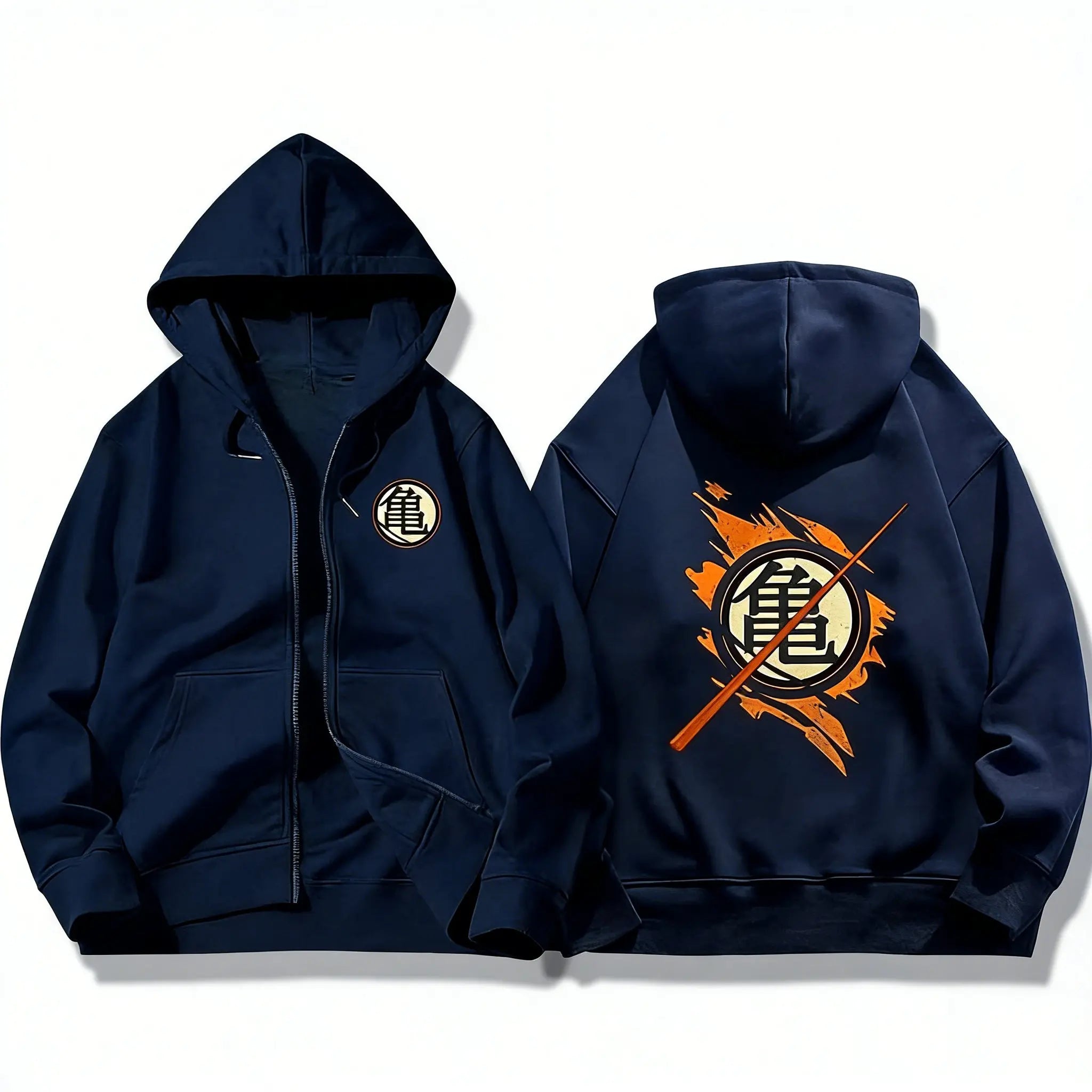 Dragon Ball Anime Men Women Hooded Zip Up Jacket Streetwear Casual Top Cosplay Spring Autumn Harajuku Fashion Graphic Print Coat