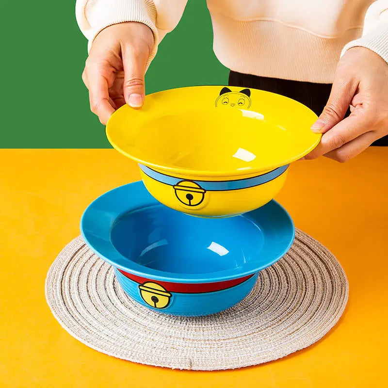 Doraemon x Straw Hat Ceramic Bowl – Cute Anime