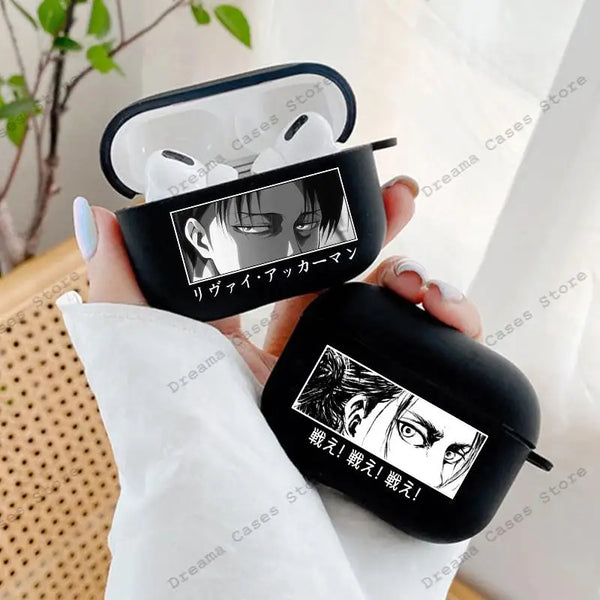 Attack on Titan Anime AirPods Case – Premium Protective Cover for AirPods 3, 2, 1 & Pro